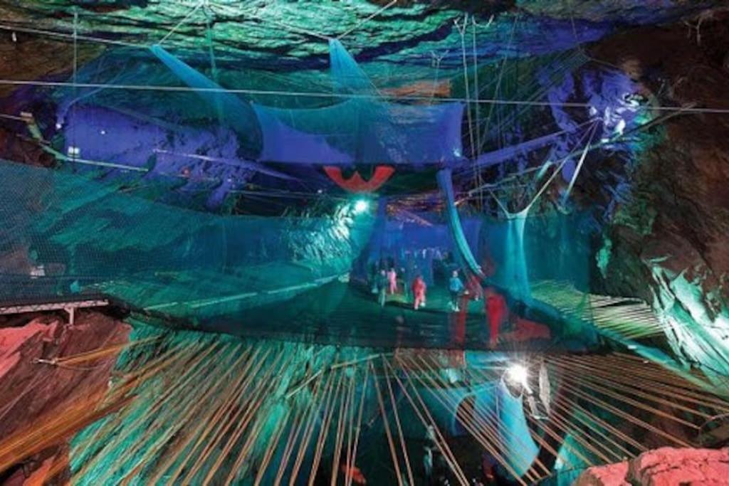 Zipworld Waterfalls Eryri Dogs Welcome 3 Bed Sleeps 5 布莱奈费斯蒂尼奥格 外观 照片